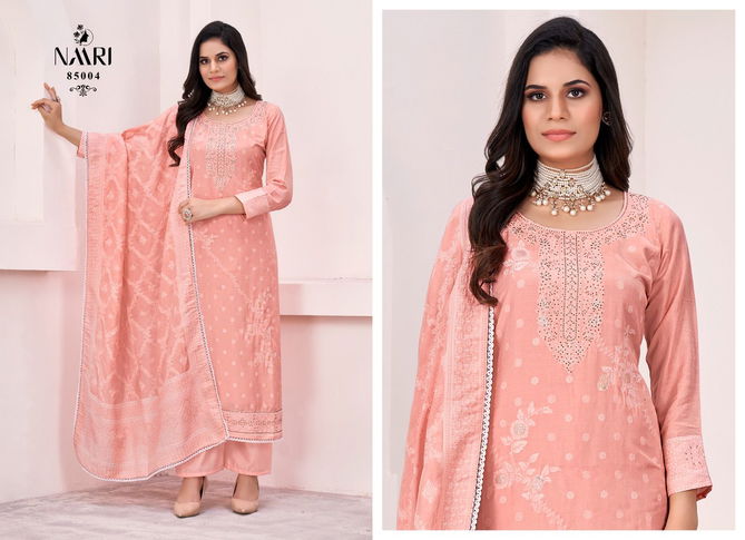 Siraz By Naari Viscose Muslin Jacquard Wedding Salwar Kameez Wholesale Market In Surat